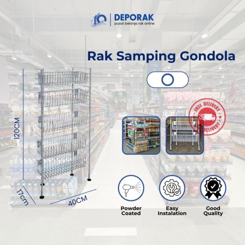 rak samping gondola